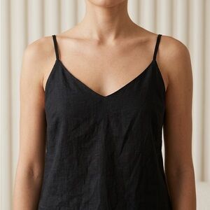 Black Spaghetti Strap Top line